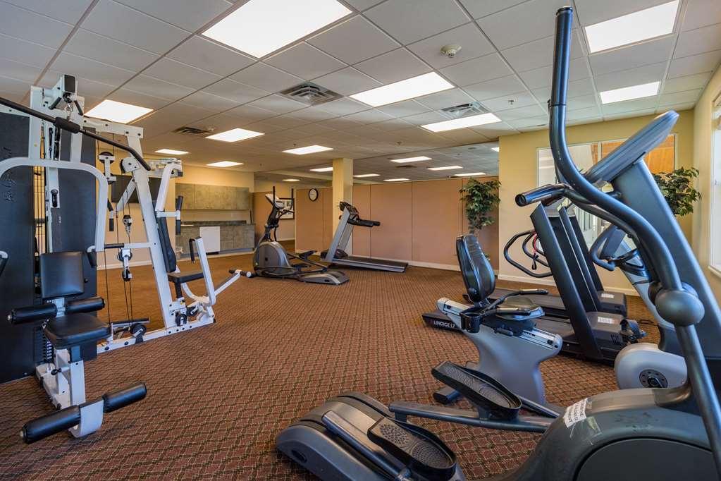 Vacation Village In The Berkshires แฮนค็อค สิ่งอำนวยความสะดวก รูปภาพ A typical gym